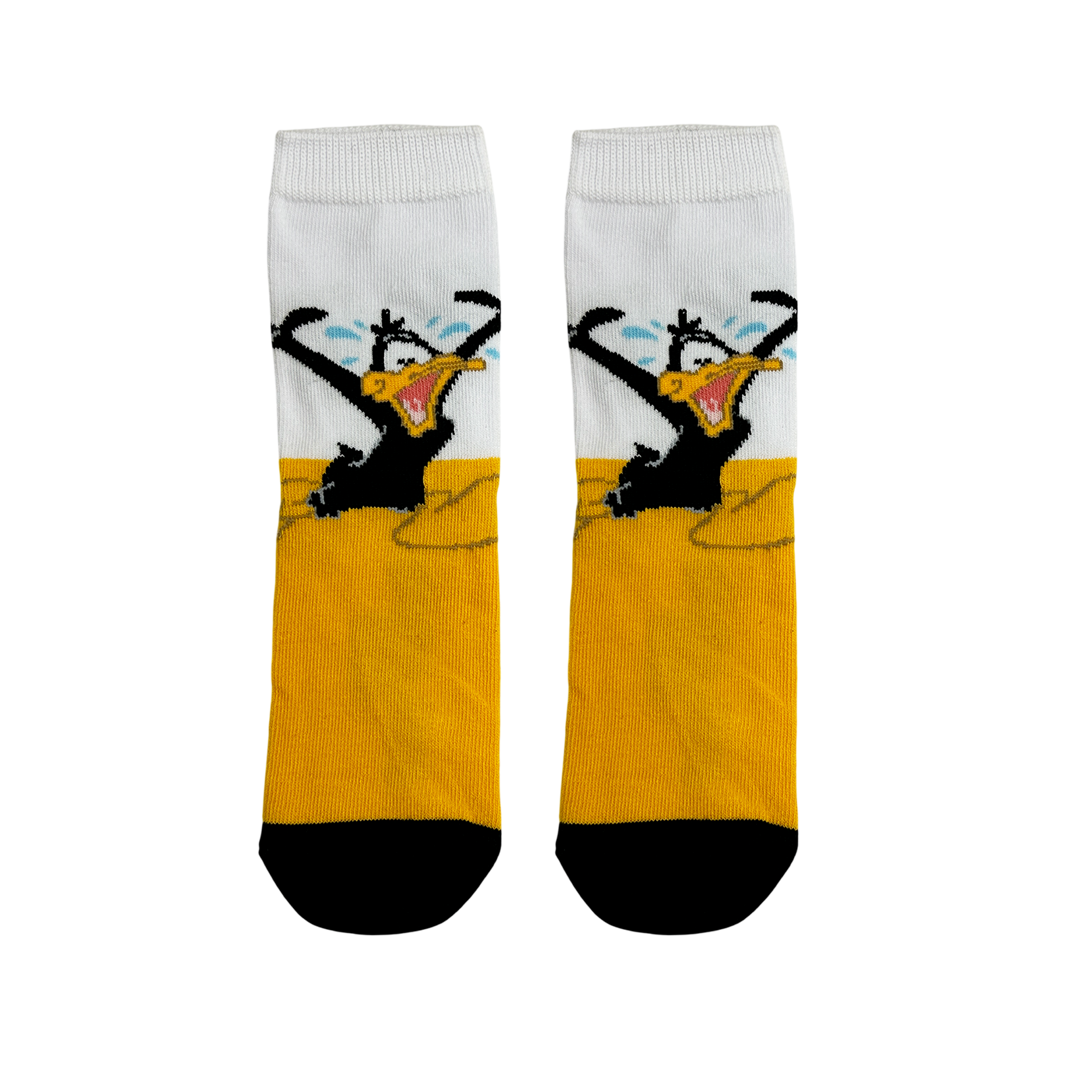 Kheyoot™ Kids Small Daffy Duck 4 Long Socks