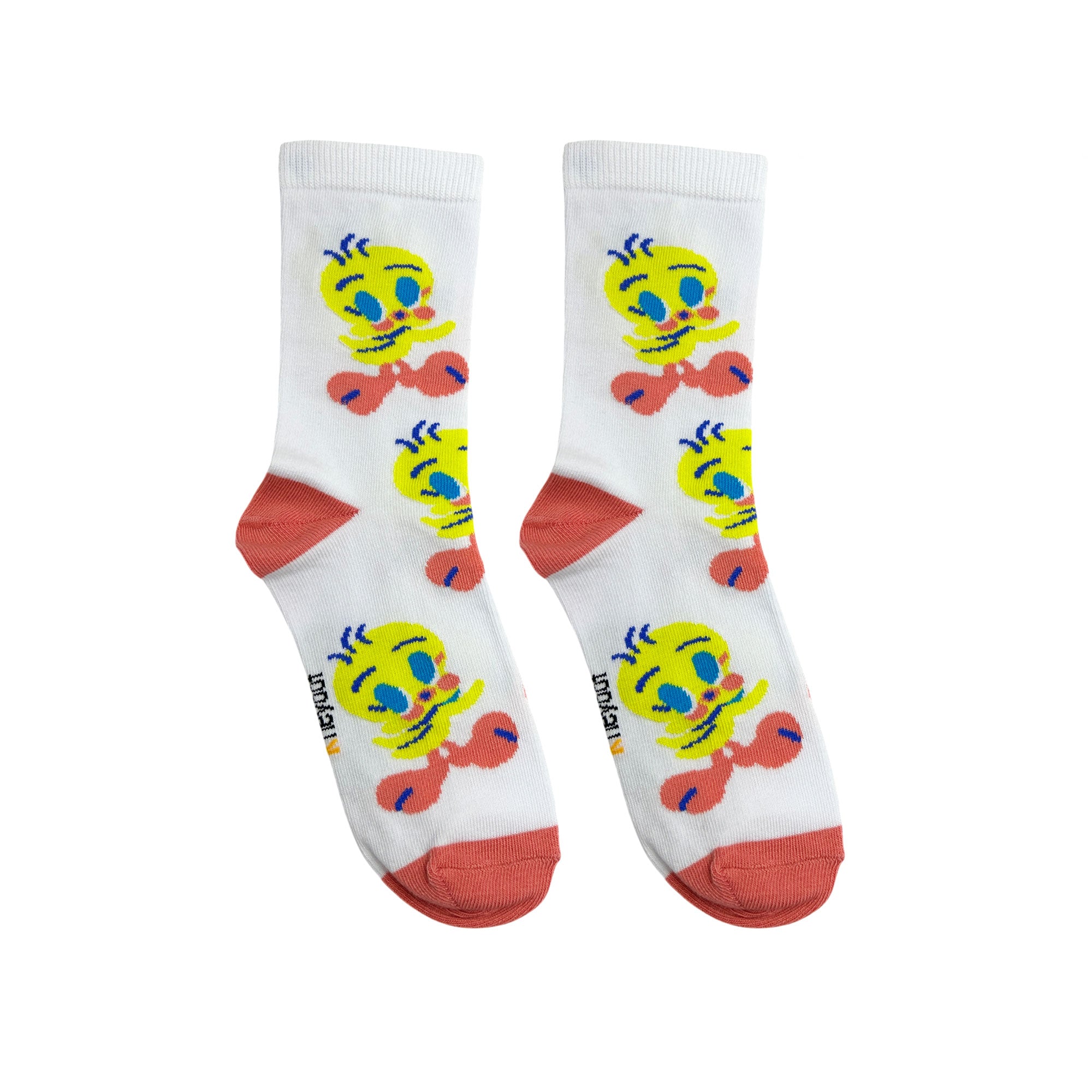 Kheyoot™ Kids Free Size Tweety 3 Long Socks