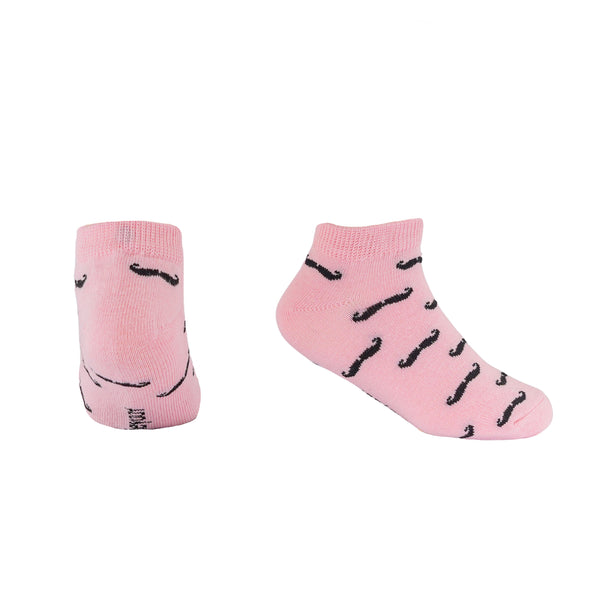 Kheyoot™ Kids' Free Size Mustache Print Socks