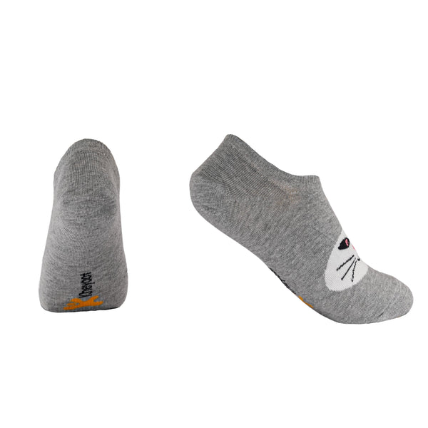Kheyoot™ Women's Animal Cat Face No Show Socks