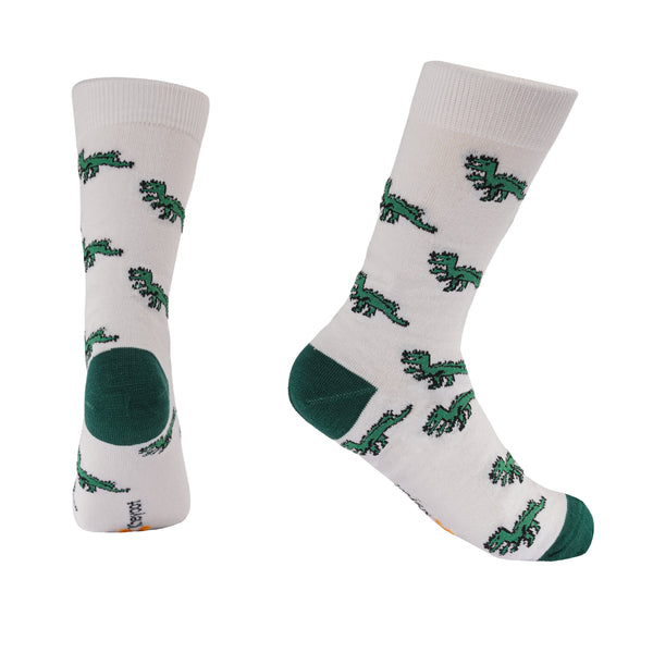 Kheyoot™ Dinosaur Free-Size Socks - Roaring Fun & Comfort!