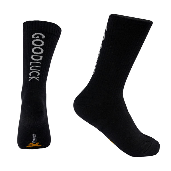 Kheyoot™ Free Size Good Luck Print Socks