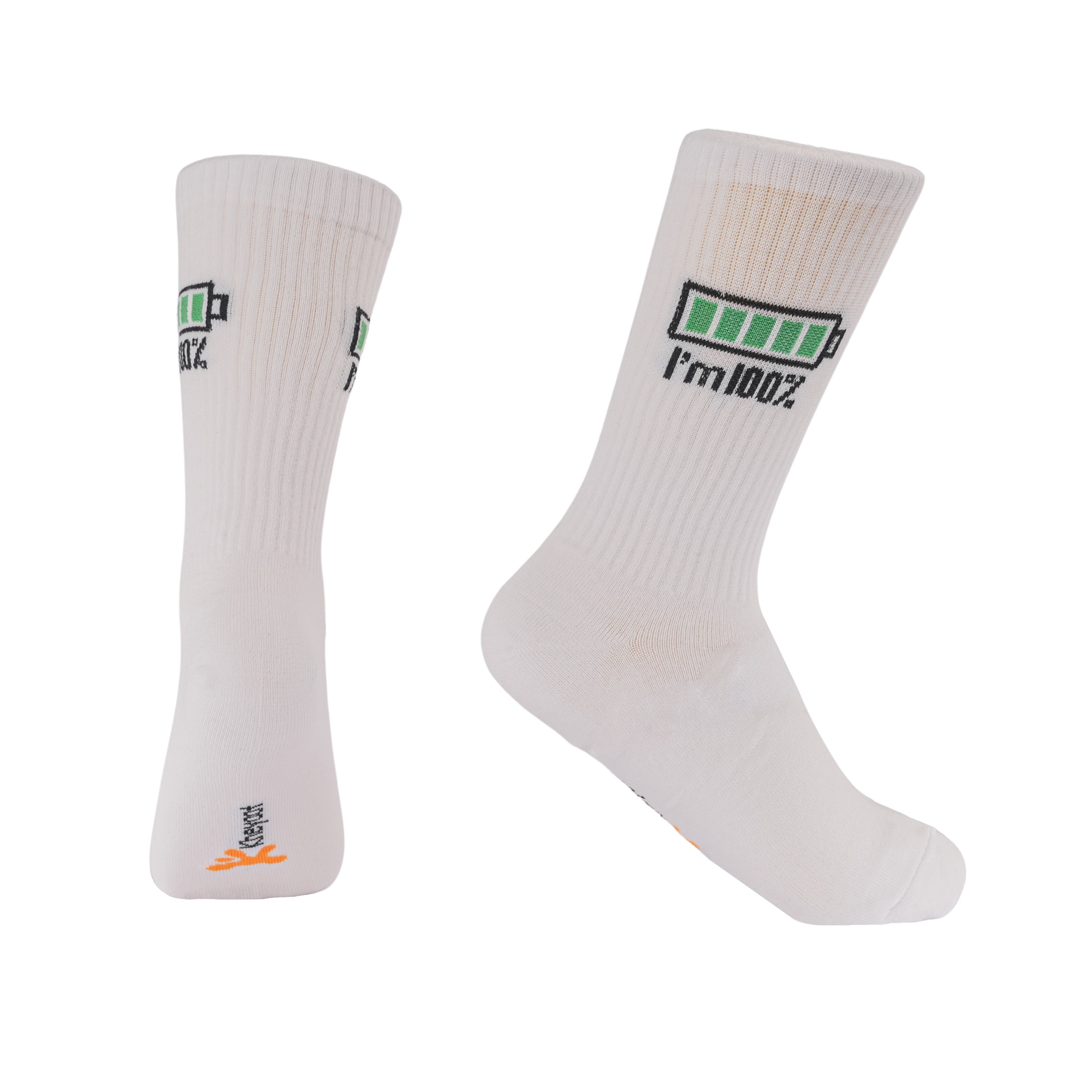 Kheyoot™ Free Size Socks Al Batarya Print