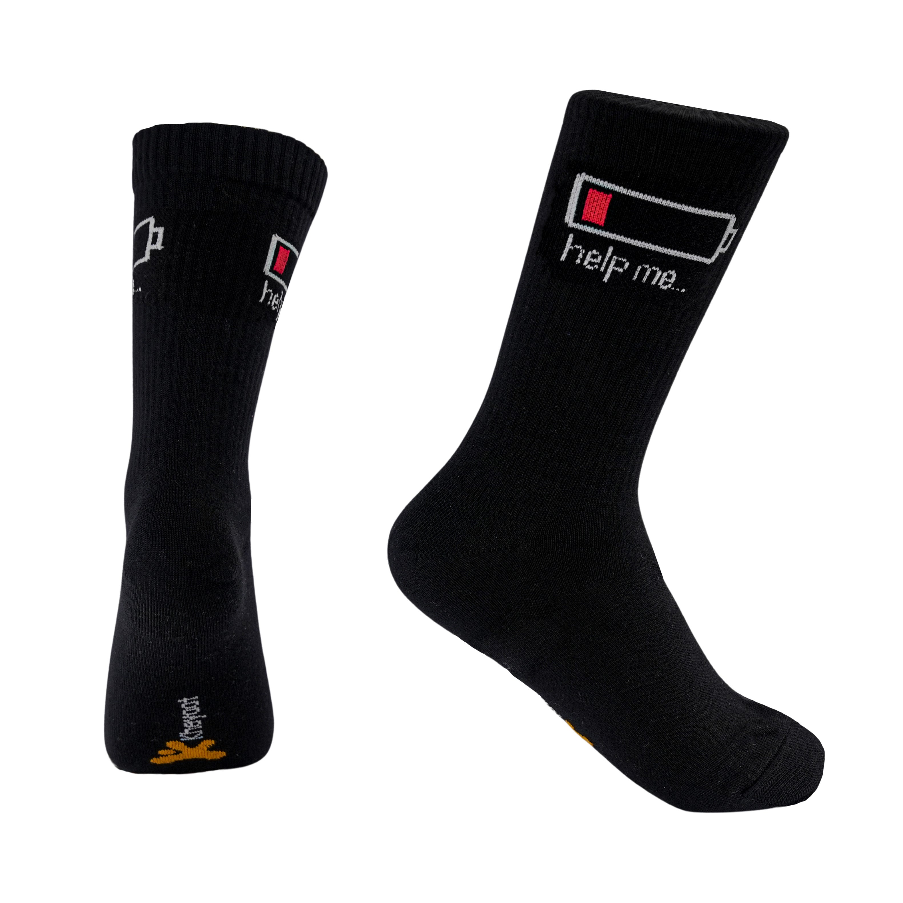 Kheyoot™ Free Size Socks Al Batarya Print