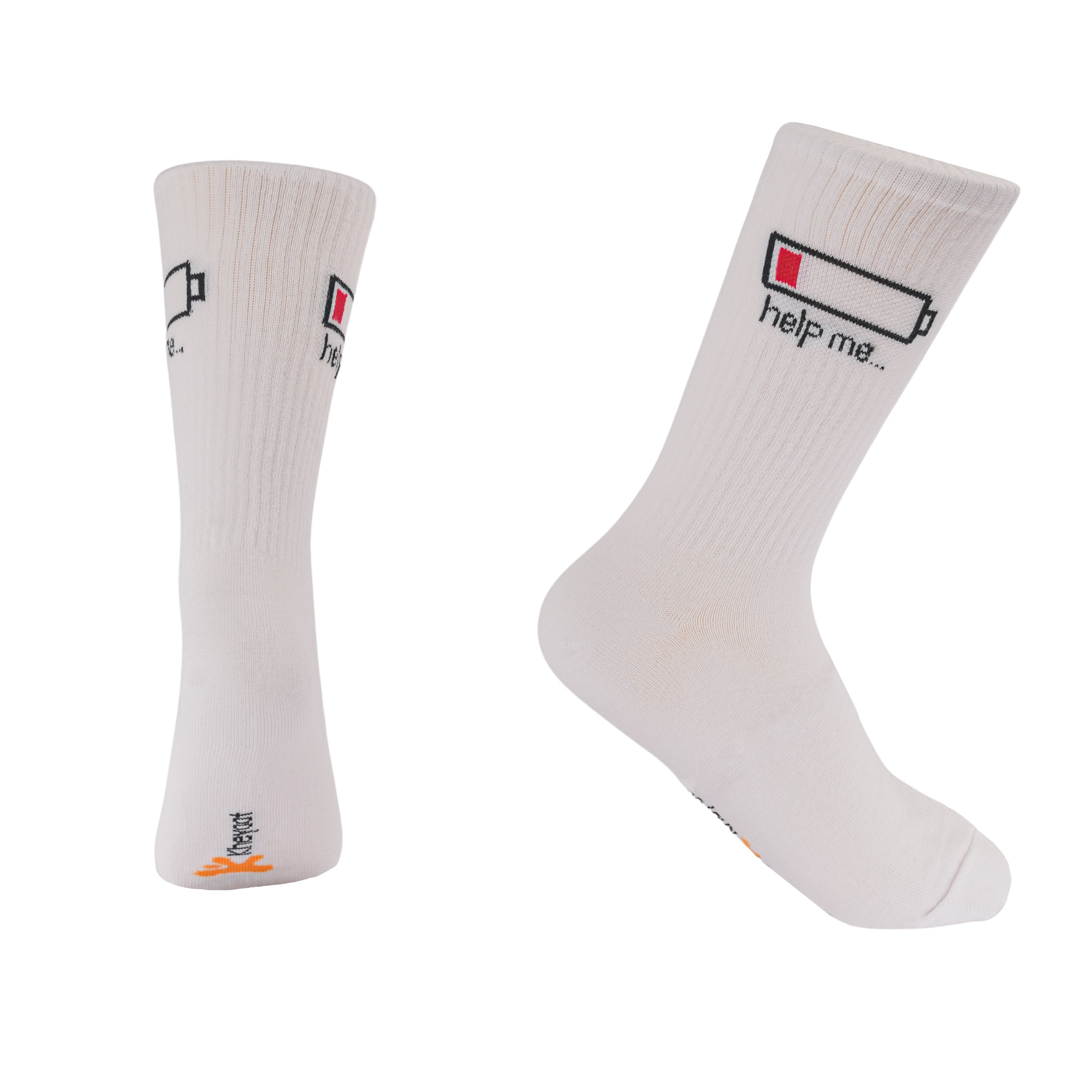 Kheyoot™ Free Size Socks Al Batarya Print
