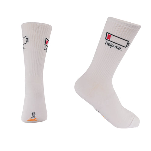 Kheyoot™ Free Size Socks Al Batarya Print