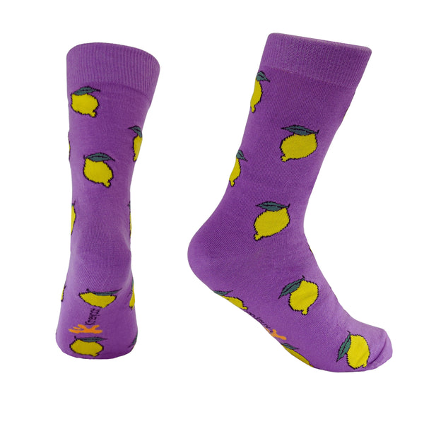 Kheyoot™ Free Size Socks Lemon Print