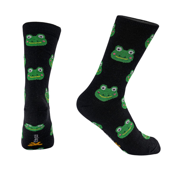 Kheyoot™ Free Size Frog Print Socks