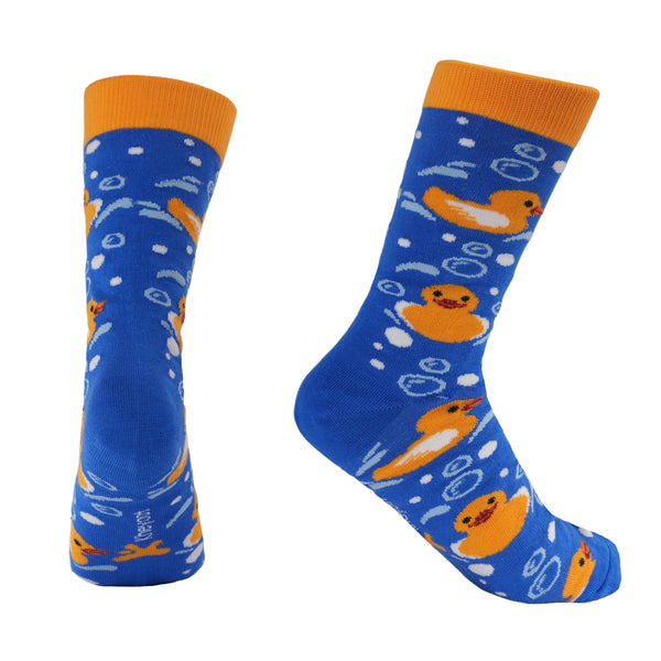 Kheyoot™ Free Size Duck and Bubbles Print Socks