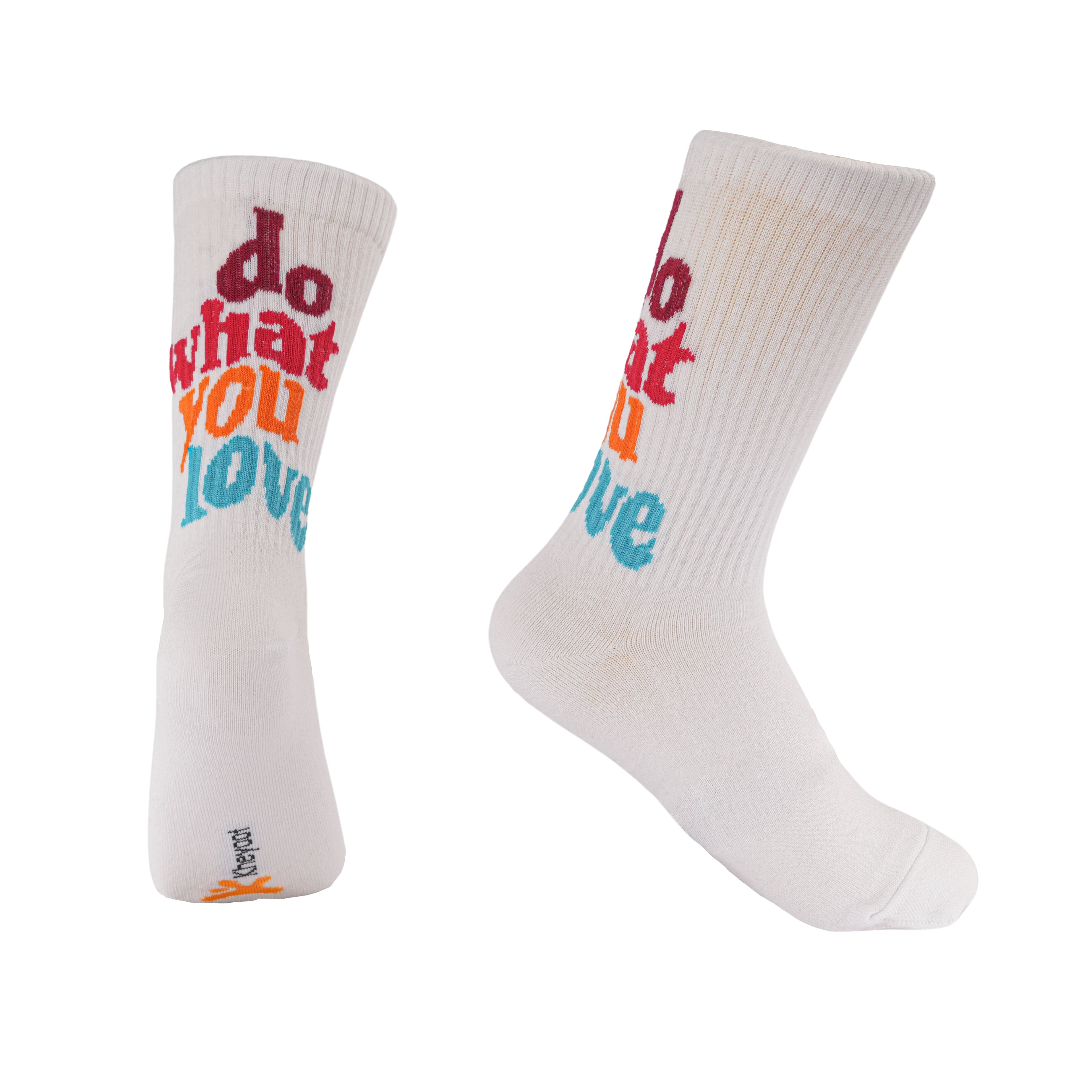 Kheyoot™ Free Size Do What You Love Print Socks