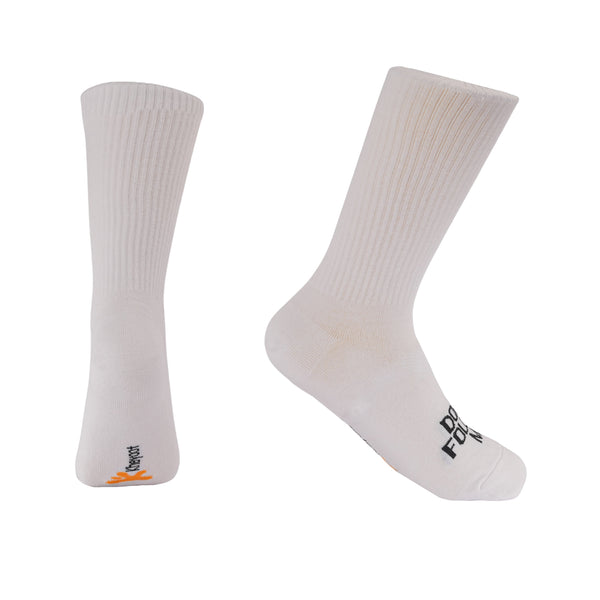 Kheyoot™ Free-Size Long White Socks