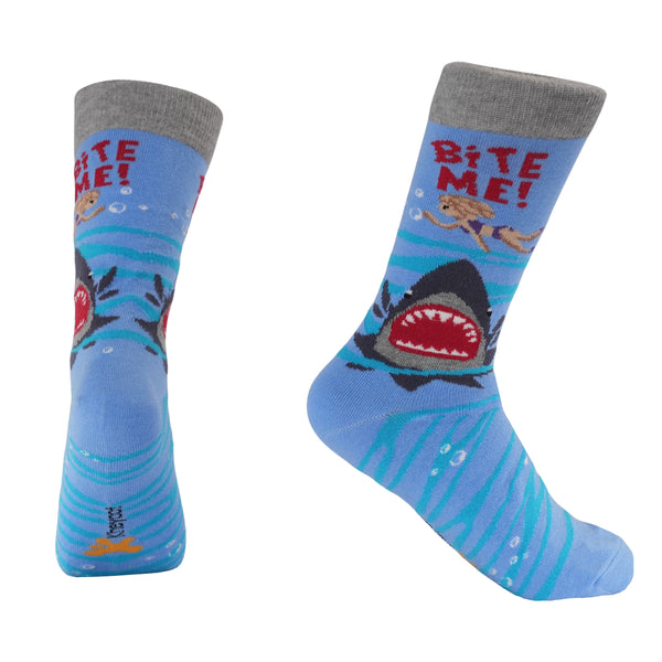 Kheyoot™ Free Size Shark Print Socks
