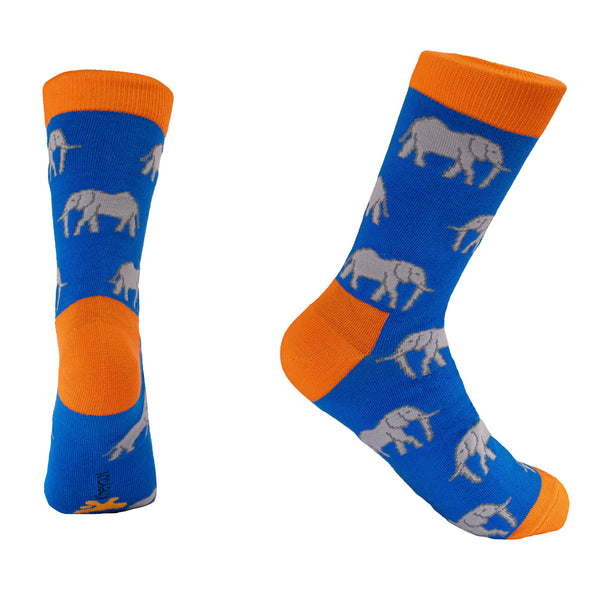 Kheyoot™ Free Size Elephant Socks Print