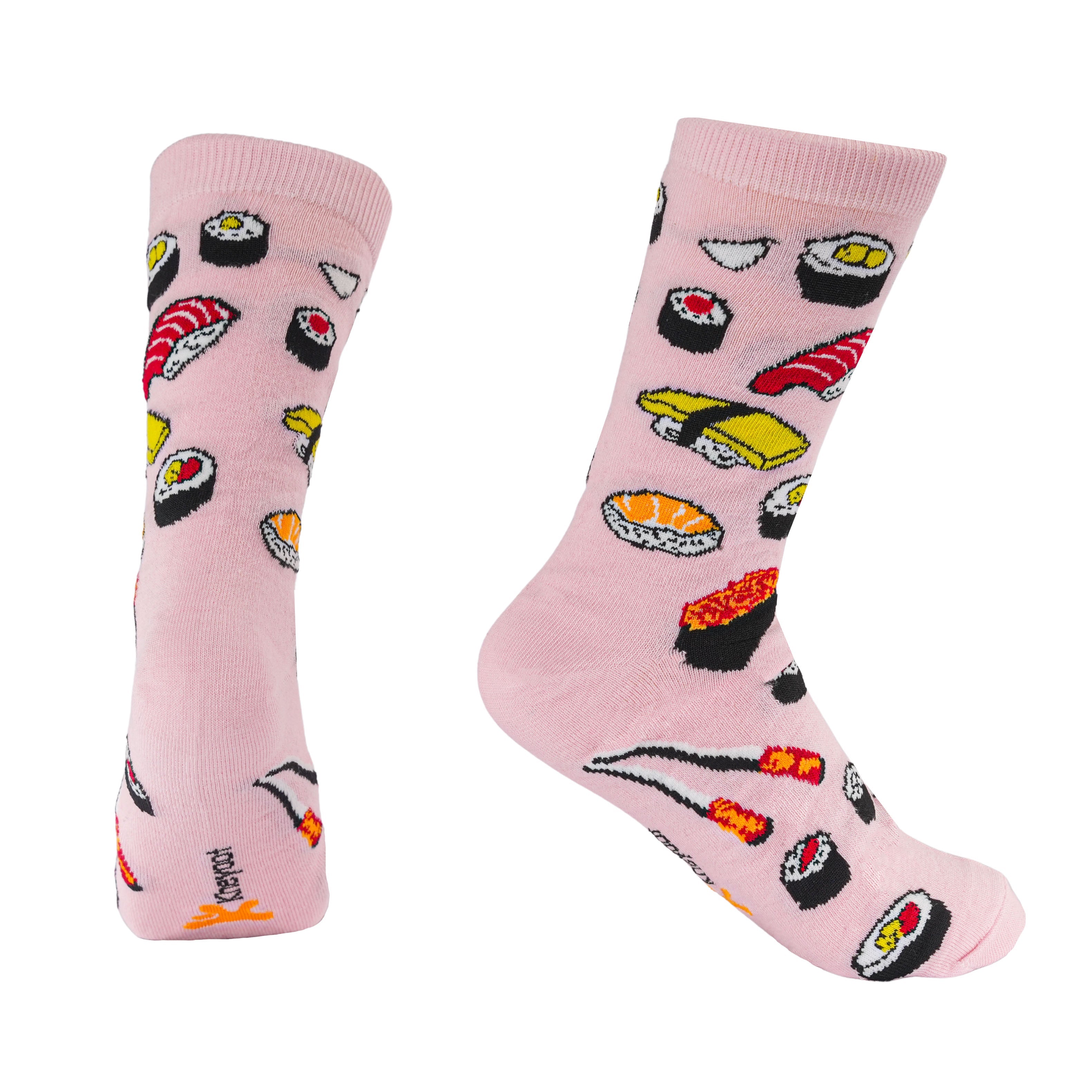 Kheyoot™ Free Size Socks Sushi Print