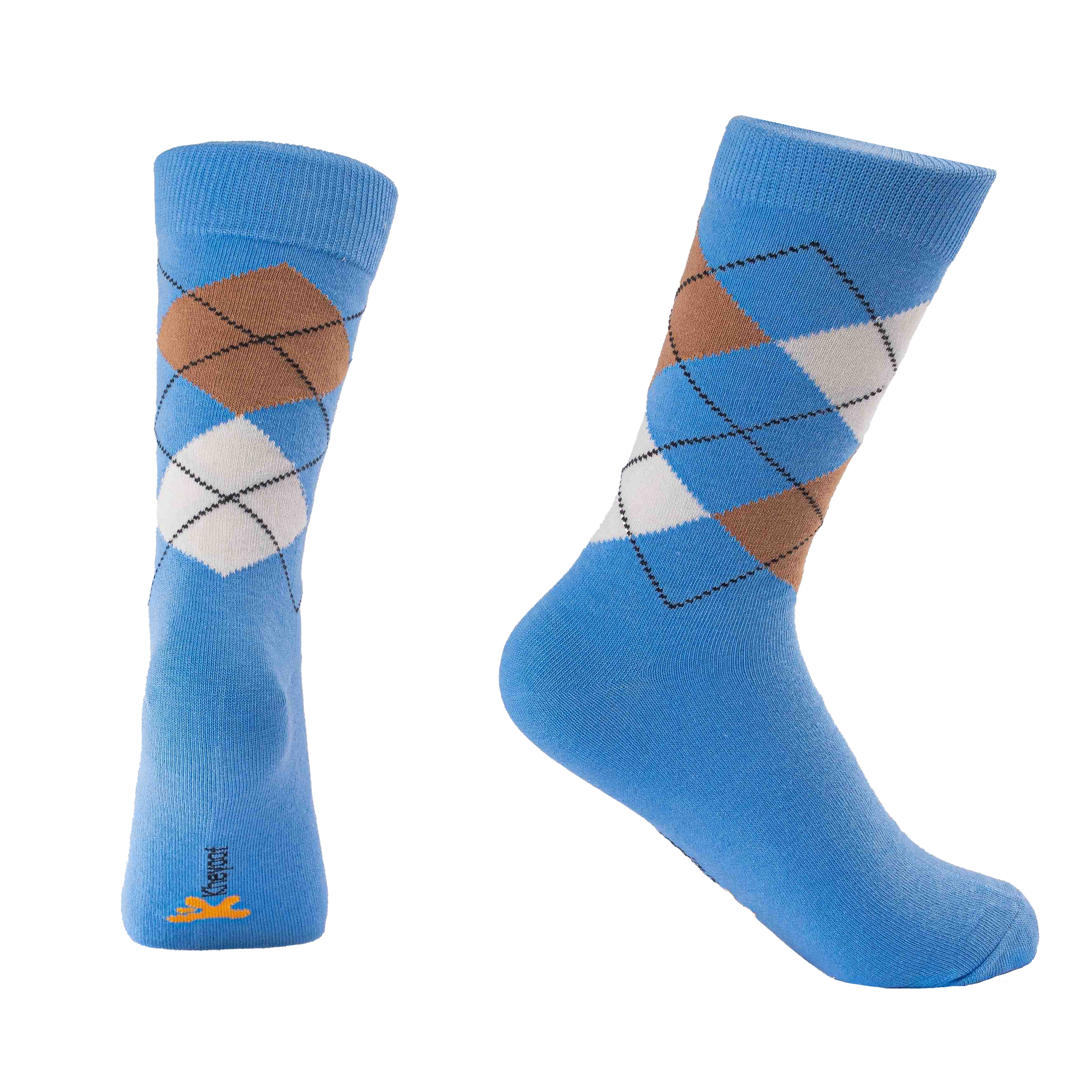 Kheyoot™ Men's Classic Argyle Dress Socks - Refined Style