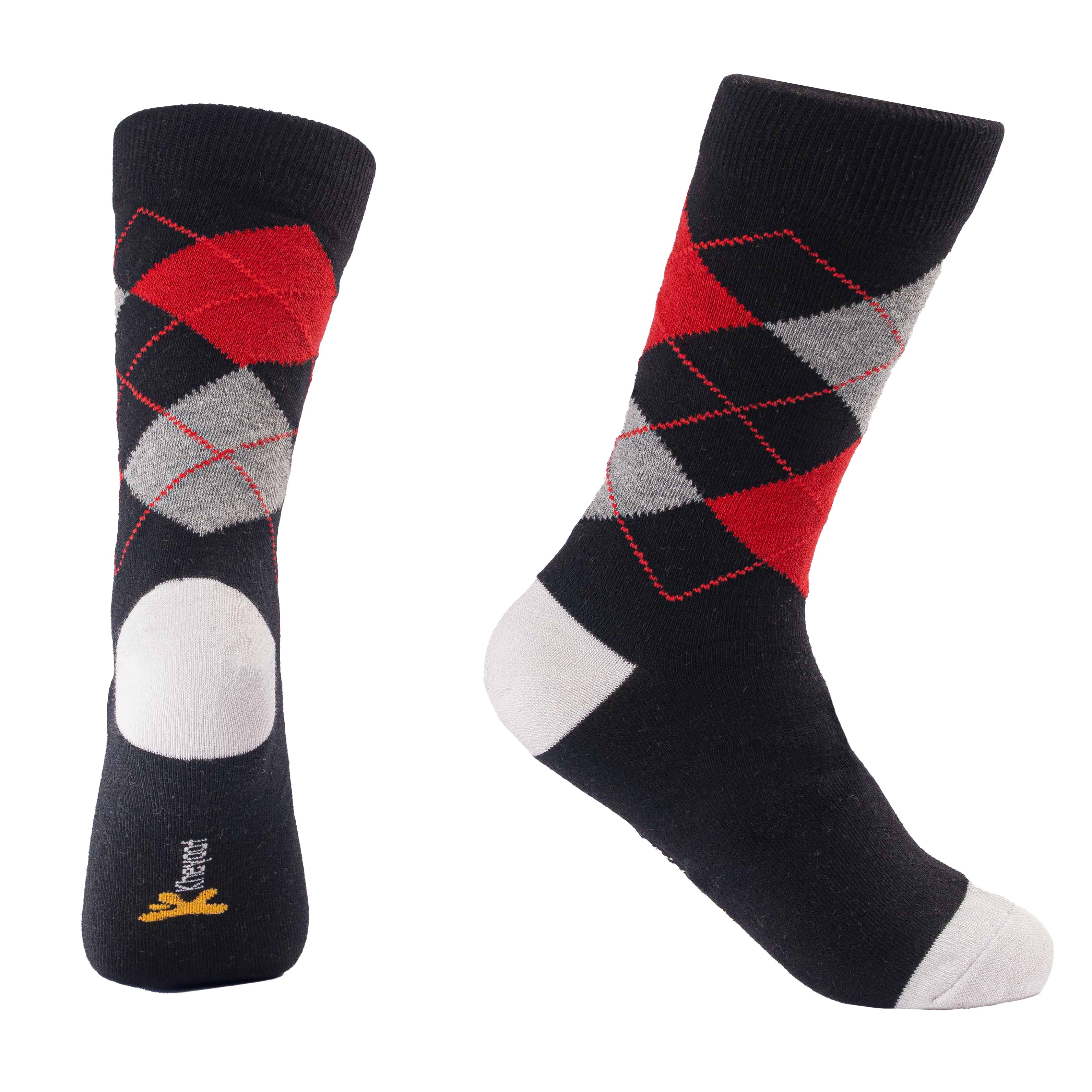 Kheyoot™ Men's Classic Argyle Dress Socks - Refined Style