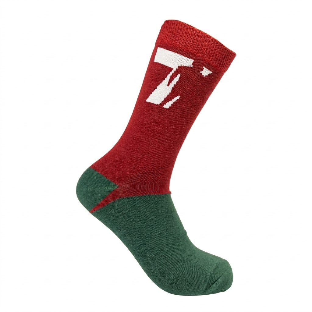 Kheyoot™ Freesize Siuuu Print Socks