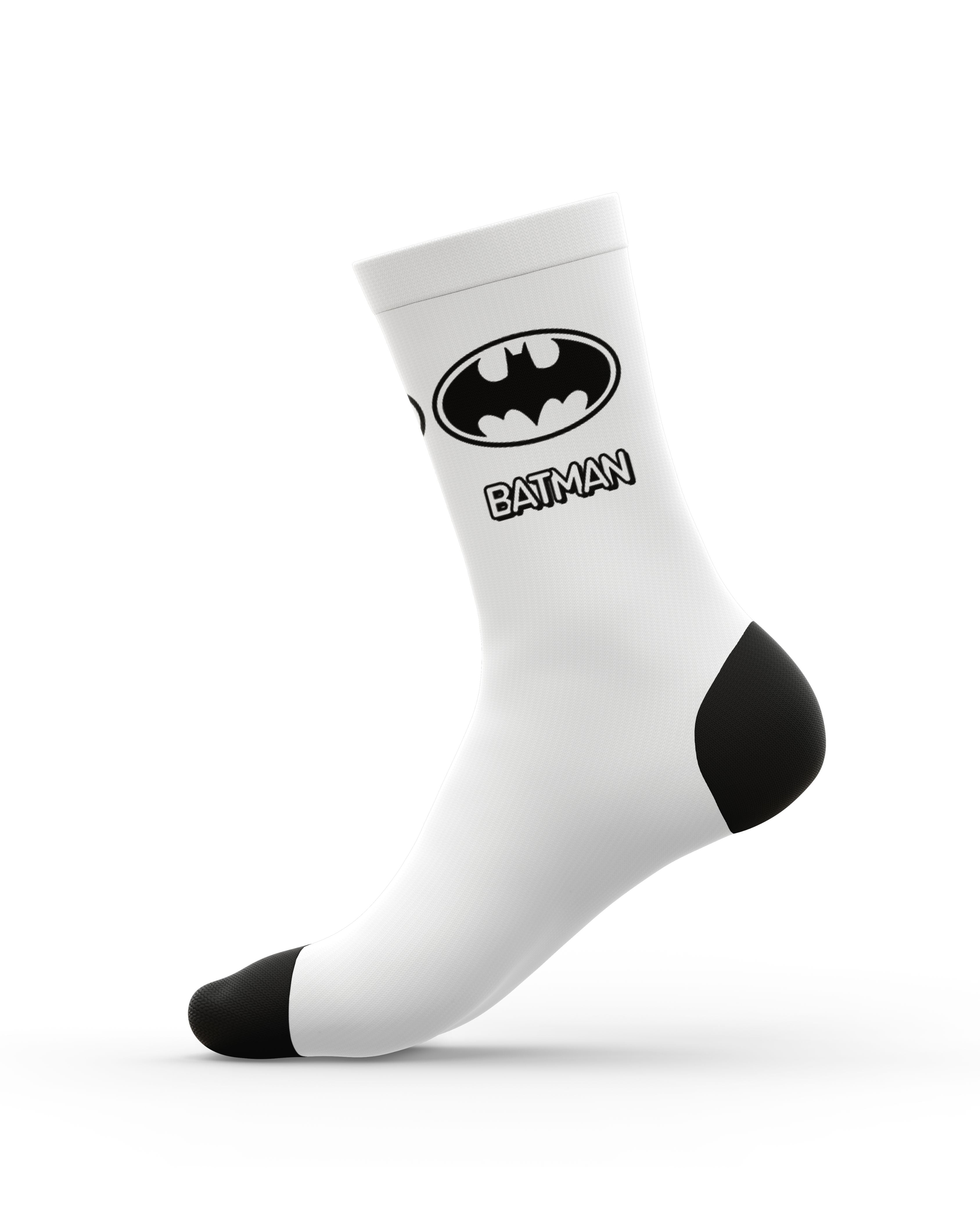 Kheyoot™ Free-Size Adults Batman Black Logo Socks