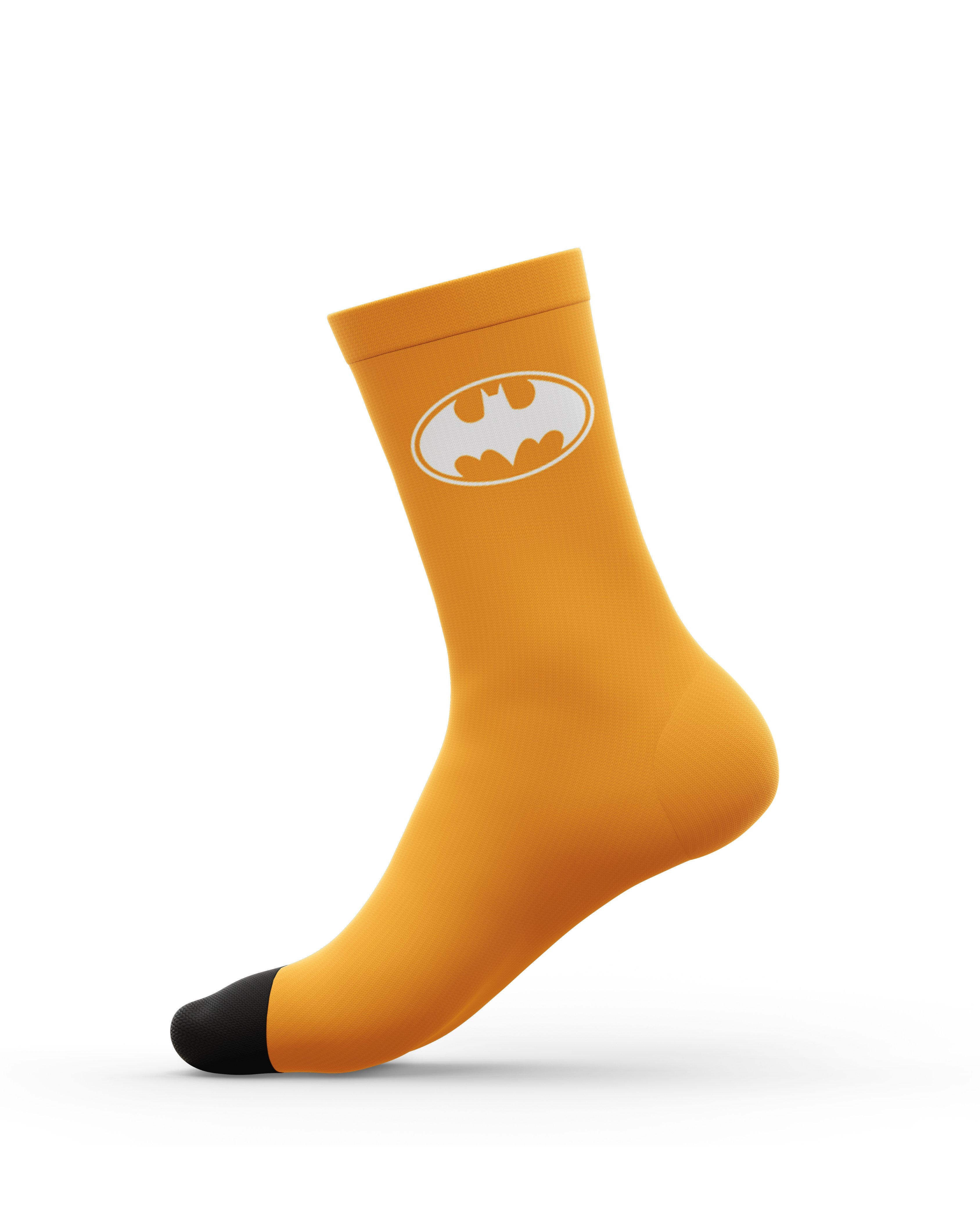 Kheyoot™ Free-Size Adults Batman White Logo Socks