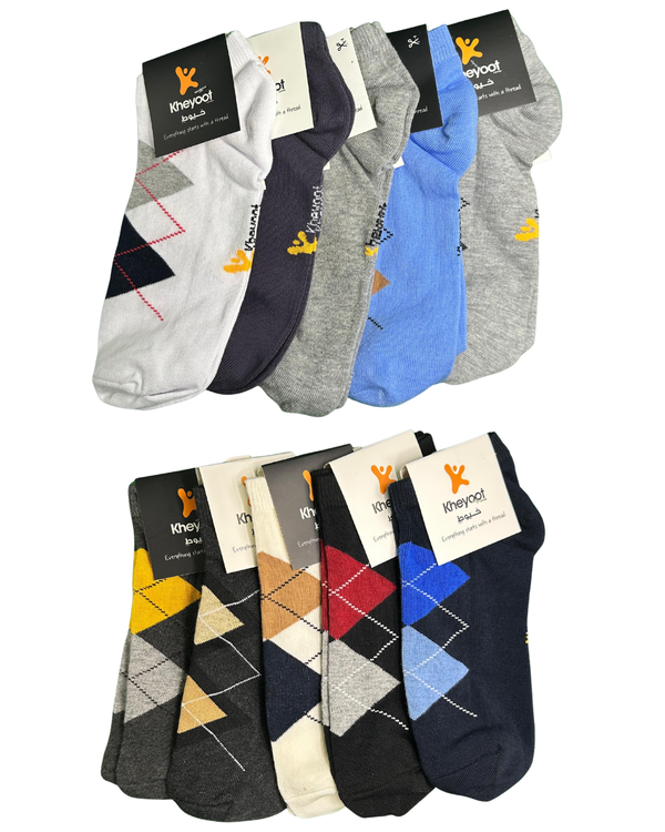 Kheyoot™️Argyle socks Men Socks
