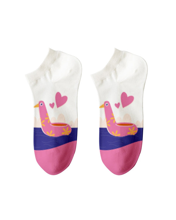 Kheyoot™ floating duck Free-Size Socks