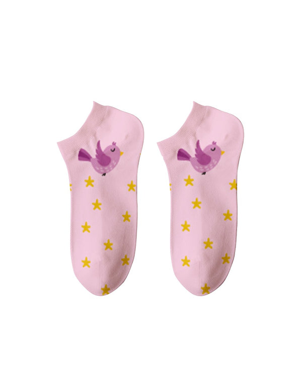Kheyoot™ bird in space Free-Size Socks