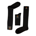 Kheyoot Pro Football Pack – 3 Plain Black Socks (Adult | One Size Fits All)