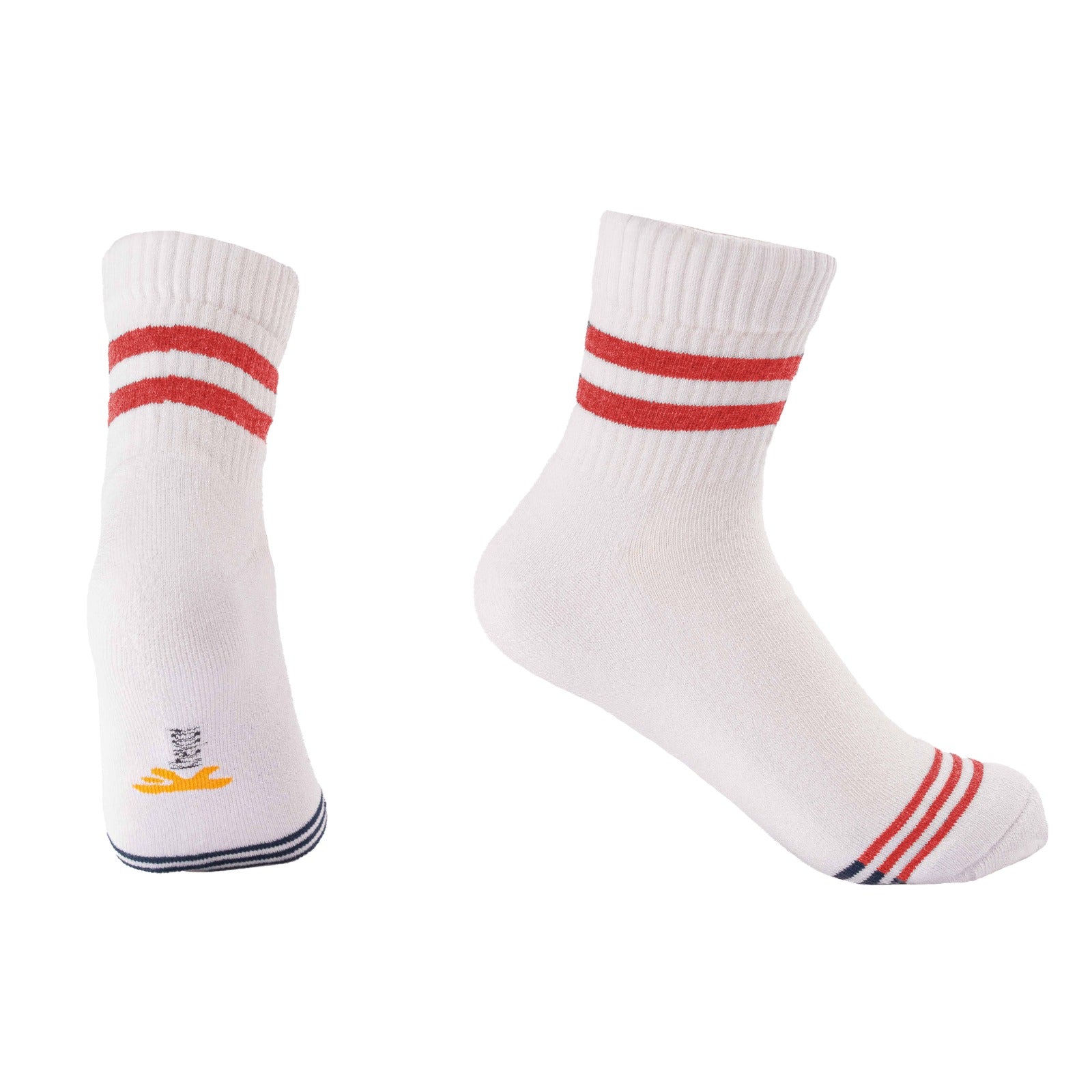 Kheyoot™ Men's Striped Half-Cushion Ankle Socks