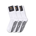 Kheyoot™ Freesize Silicon Grip 3 Socks white Bundles